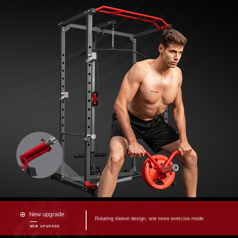 Profession Squat Rack Frame Multi-functional Household Bench Stand Barbell Stand Fitness Comprehensive Training Equipment