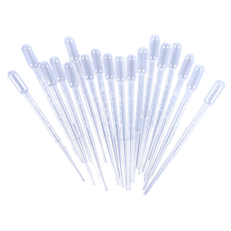 100Pcs Plastic Dropper Disposable Transfer Pipettes Educational Supplies Tools