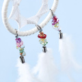 Mini Dream Catcher Car Pendant Wind Chimes Feather Decoration Home Decor & Wall Hanging Adornment Handmade Dreamcatcher Gifts