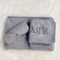 Towel three piece set spa super absorbent face towel barber shop custom logo beauty salon chest towel pillow towel