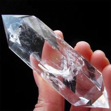 Natural White Fluorite Crystal 50-60MM 100% Quartz Crystal Stone Point Healing Hexagonal Wand Treatment Stone #EW