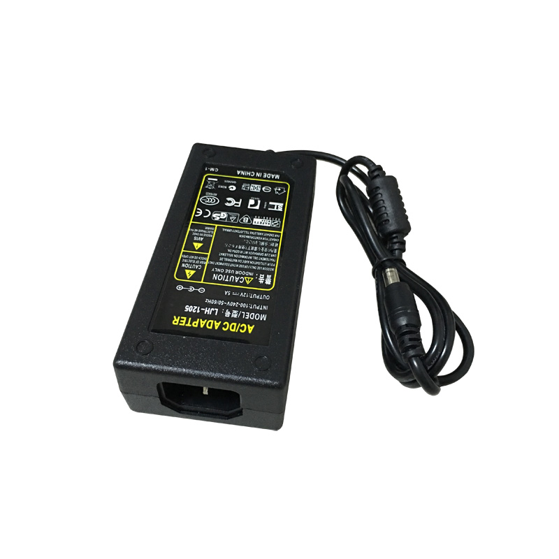 12V 5A AC Switching Power Supply Adapter Charger for AOC I2367FH D2757PH I2757FM I2367F i2240Vwe i2340V Monitor