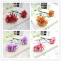 6PCS The new small fresh cherry blossom silk flower garland material garden style flower bouquet flower color