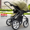 factory original luxury baby stroller ,winter version stroller,kinderwagen 2 in 1,pushchair/pram,reverse seat