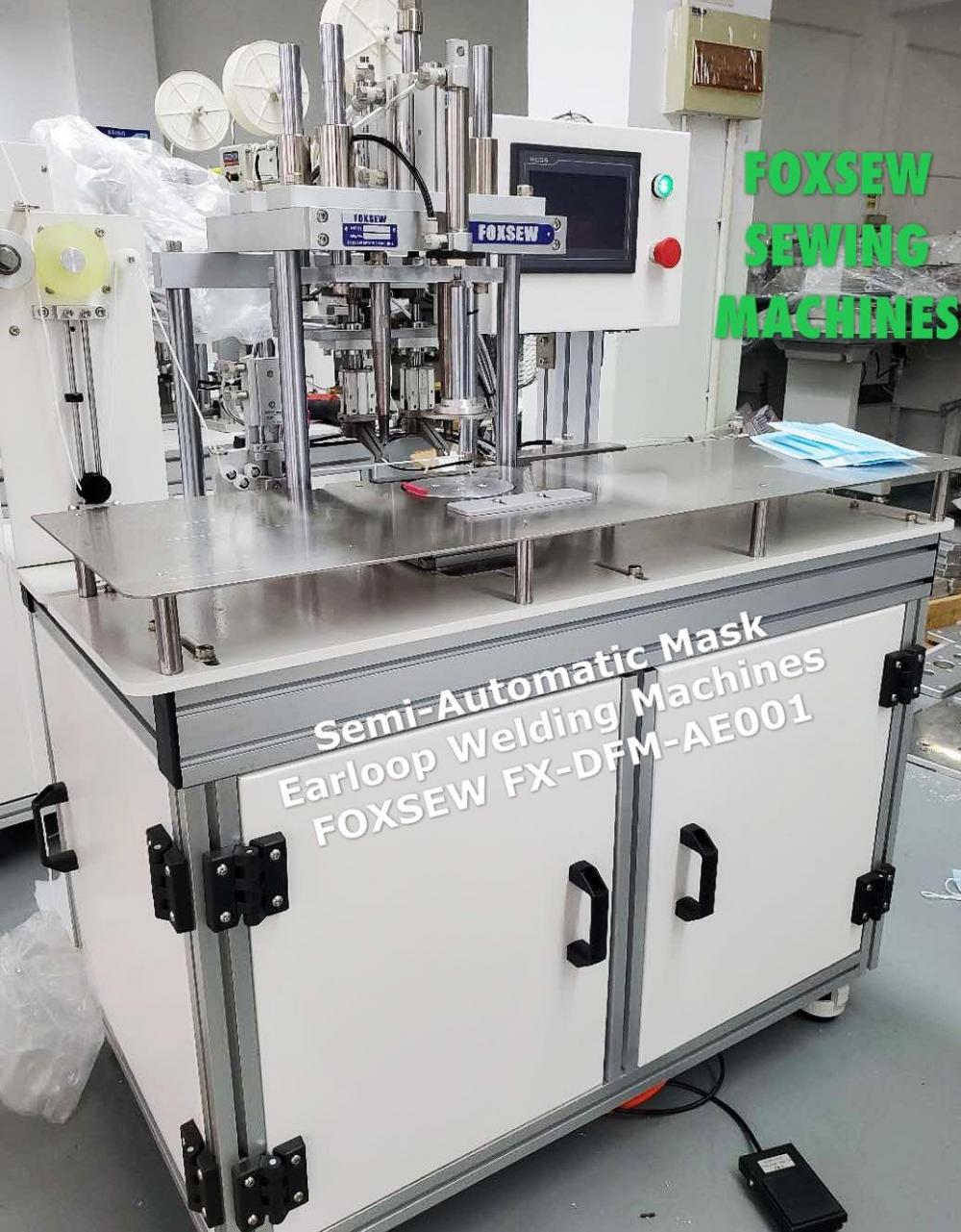 Semi Automatic Mask Earloop Welding Machines Fx Dfm Ae001 1