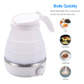 Travel Foldable Electric Kettle Fast Water Boiling Food Grade Silicone Small Collapsible Portable Boil Dry Protection 110v-240v