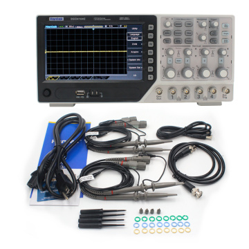 Hantek DSO4104C Oscilloscope Digital 4 Channel 100Mhz PC LCD Display Auto Function Osciloscopio Portail 7 Inch USB Oscilloscopes