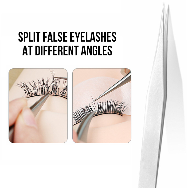 tweezers for volume eyelash extension 3D 5D 6D stainless steel tweezers eyelash extension tool individual eyelash tweezers