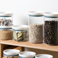 Transparent Food Storage Box Kitchen Sealed Bean Grain Spice Container Refrigerator Organizer Storage Bottles&Jars Grains Tank