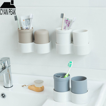 Bathroom Accessories Set Travel Toothbrush Cup Set Storage Box Tooth Brush Bathroom Set Washing Supplies Home Case Outdoor