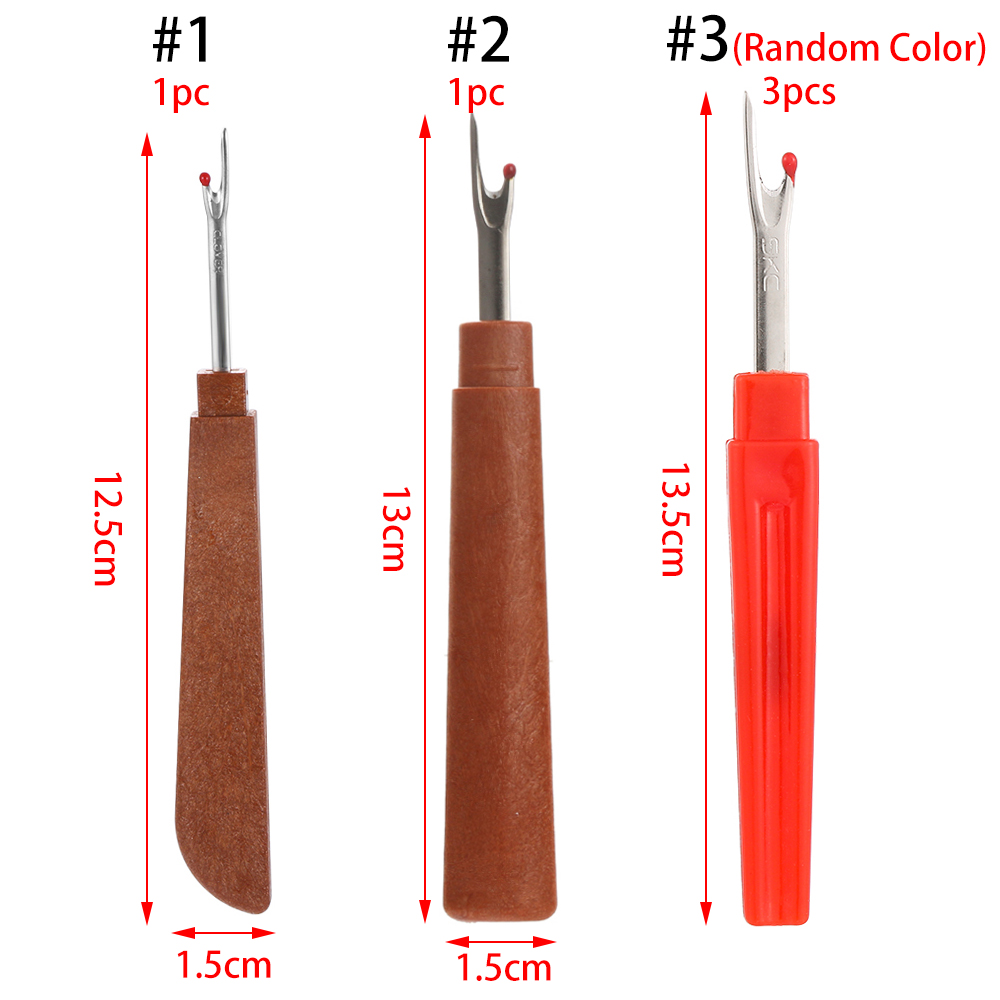 2019New Steel Plastic Handle Craft Thread Cutter Seam Ripper Stitch Unpicker Needle Arts Sewing Tools