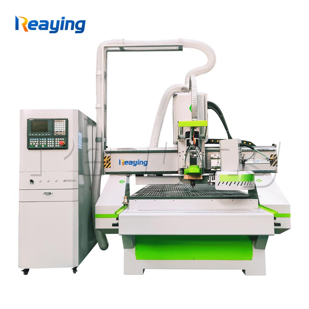 ATC cnc router wooded door furniture making machine carving router 1300*2500mm with 12 tools automatic changer