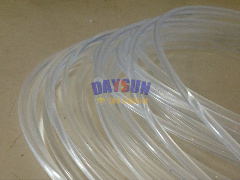 Free Shipping 5 Meters Dia 3.0mm Side-glow Fiber Cable Universal Decoration Car Light Uniform Solid Core PMMA Fiber Optic Cable