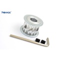 POWGE Trapezoid 15 Teeth T5 Timing Synchronous pulley Bore 5/6/6.35/7/8/10/12/14mm for belt width 10/15mm Gear Wheel 15T 15teeth