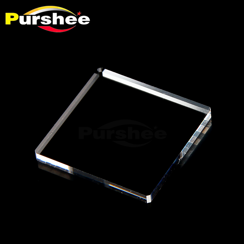 Quartz glass plate(25x25x2mm)