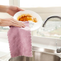 Microfiber towels 8pcs Super Absorbent for kitchen Absorbent thicker cloth for cleaning Micro fiber wipe table kitchen towel