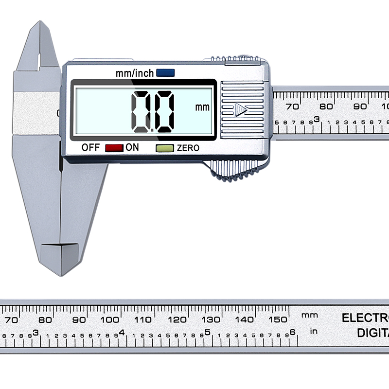 0-150mm Vernier Caliper Digital Electronic Digital Caliper LCD Micrometer Measuring Tool 6 Inch