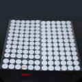 300 Pair 10 - 20*30Mm White Black Self Adhesive Tape Fastening Tape Strong Adhesive Magic Disc Stickers Round Hook Loop Tape