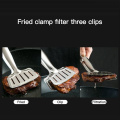 Barbecue Steak Clip BBQ Tongs Stainless Steel Kitchen Tools Multifunction Grill Tools Cooking Clip Clamp BBQ Accessories Cocina