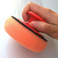 6Pcs/Set Auto Care Polish Sponge Cleaning Tools Wash Wax Polish Pad With Handle Microfiber Applicator Glass Sponge Brush