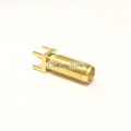 5 pcs RF Coaxial Long SMA Female Straight/Edge 15mm tooth PCB Connector Adapter