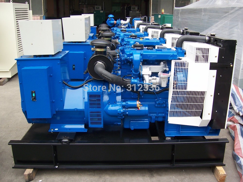 Sea Shipping Diesel Generator 80kVA Internationl Brand engine and alternator