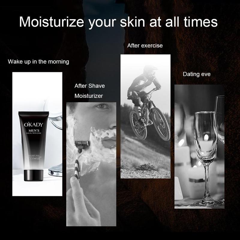 Men Skin Care Set Gift Moisturizer Oil Control Bleaching Skin Care Three-Piece Suit