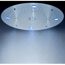 Overhead shower with LED light