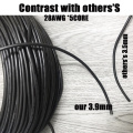 10 Meters Sheath Cable 24AWG Tin-plated Oxygen-free Copper Wire 8 core Power Signal Charging Sheathed Cable For Mouse DIY