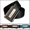 Designer Men Belt Fashion Genuine 100% Leather Automatic Buckle Crocodile Belt Brown Blue for Men Barry.wang Black Belts G-2036