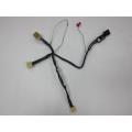 Raw material wire harness rearview mirror wire harness