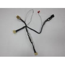 Raw material wire harness rearview mirror wire harness