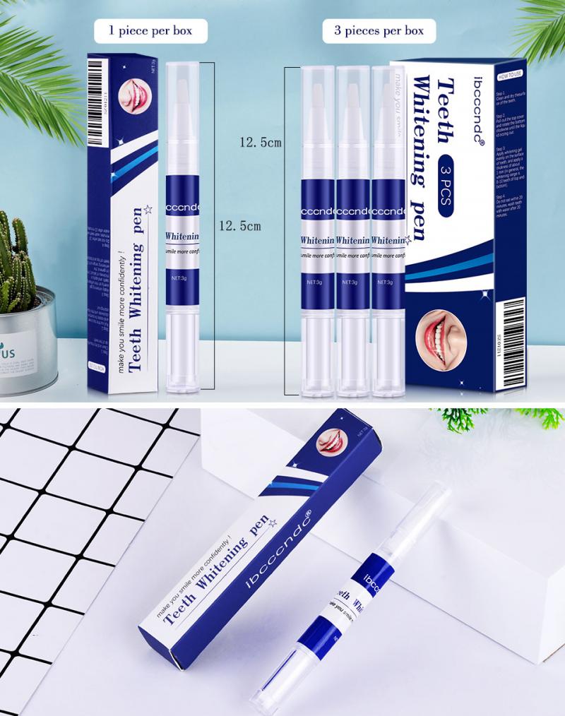 Teeth Whitening Pen Removes Plaque Stains Tooth Bleaching Teeth Whitening Oral Hygiene Tools Dropshipping TSLM2