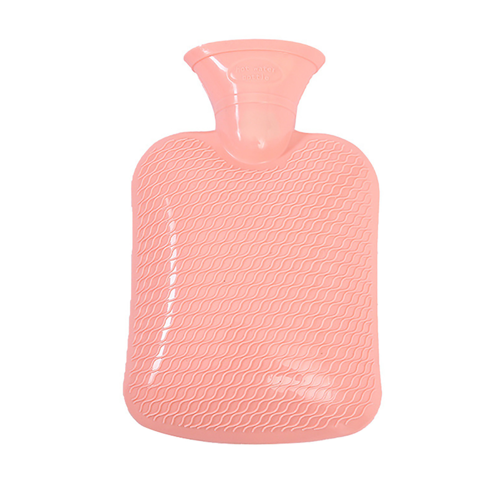 Large PVC Rubber Hot Water Bottle Bag Warm Relaxing Heat Cold Ease Winter Warm Heat Reusable Hand Warmer Cute PVC Stress Pain