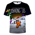 New Game Among Us T-shirt Short Sleeve Cartoon T-shirt For Kids Boys 3D Printed Tops Impostor Graphic Hip Hop Unisex Clothing