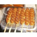 6 pcs Electrical Crispy Corn Muffin French Roller Grill Bread Sandwich Grill Hot Dog Making Machine
