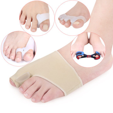 9PCS Set/2PC Bunion Corrector Big Toe Bone Separator Protector Soft Silicone Elastic Toe Valgus Straightener Orthotics Feet Care