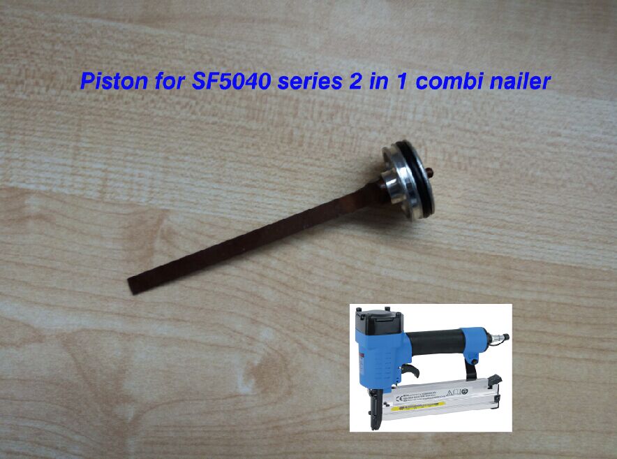 piston for 2 in 1 combination air nailer stapler SF5040 series, 5pcs/bag, pneumatic nailer stapler, straight nail and crown nail