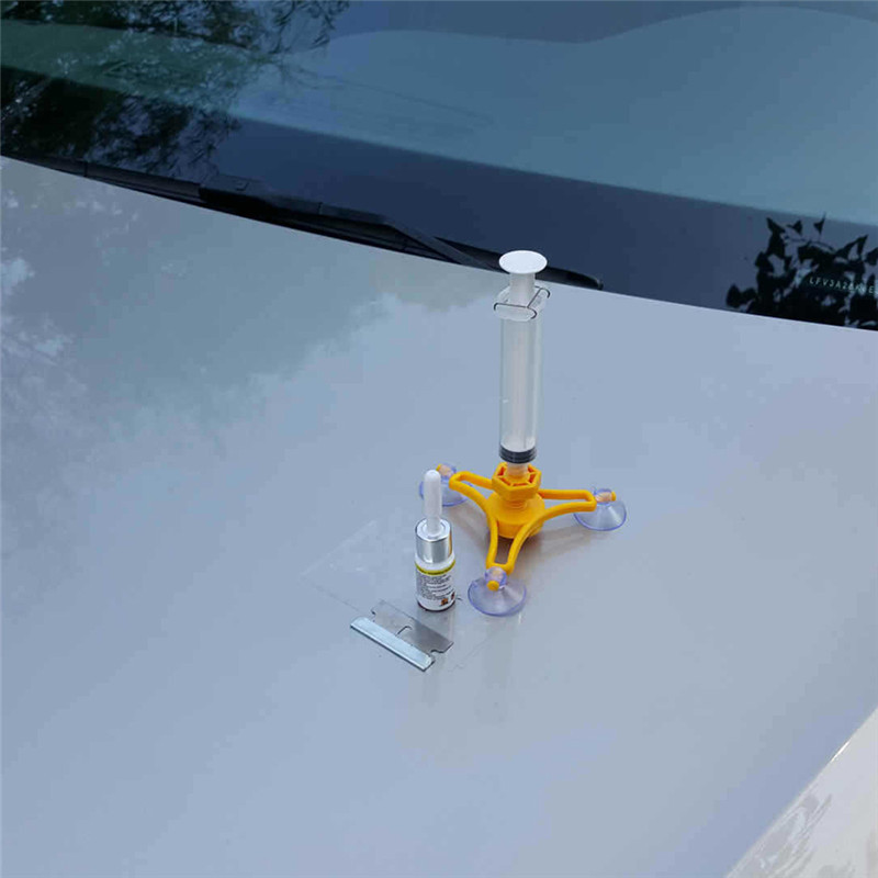 DIY Car Windshield Repair Kit Auto Glass Windscreen Repair Tools Set Window Polishing Kit Motorcycles Car Accessories