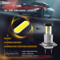 TXVSO8 Car H7 LED Headlight Bulbs 2Pcs M7 Super Bright Car H7 Led Bulb 6000k CANBUS Auto Bulb 110W 26000LM Automobiles Headlight