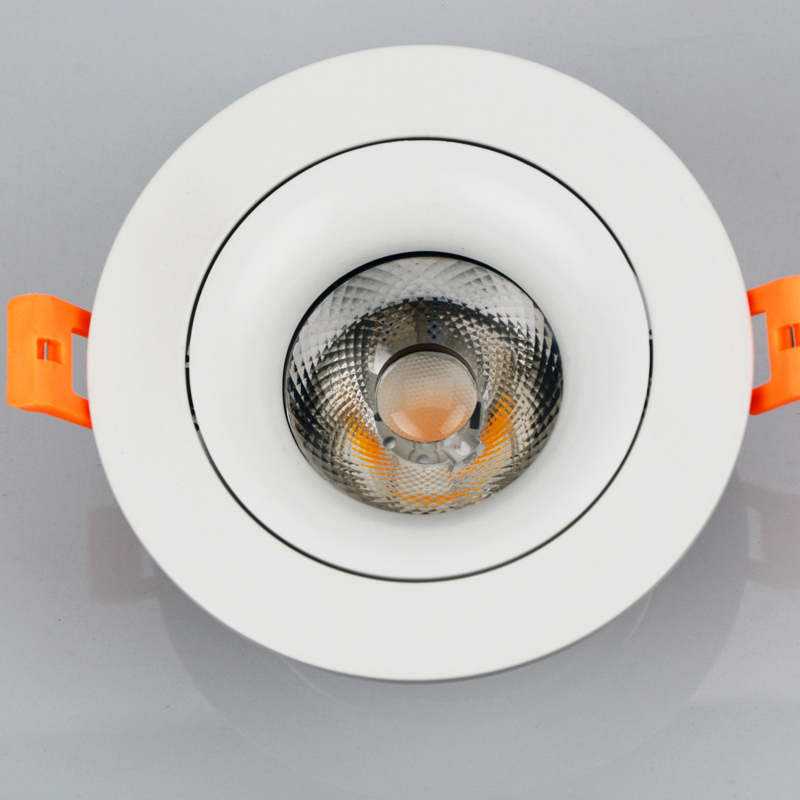 Angle Adjustable 3W 5W 7W 10W LED Downlight Aluminum Die-Casting Material Room Ceiling Recessed COB Downlights 110V 220V
