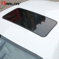 79X38cm PVC Glossy Car Roof Vinyl Film Stickers Simulation Panoramic Sunroof Protective Film Covers 3M Decorative Rubber Strip