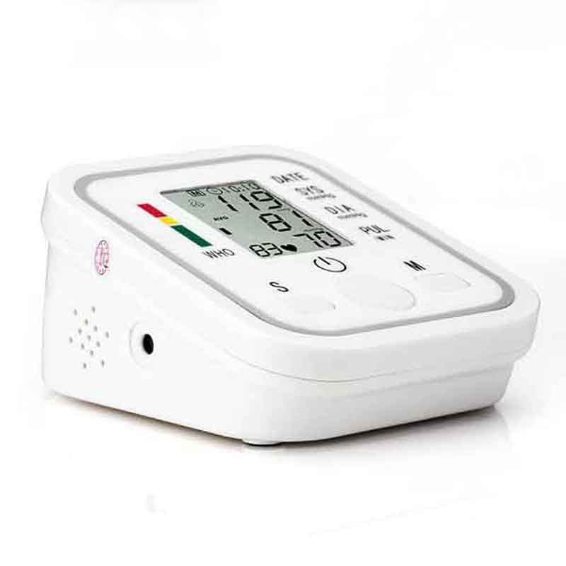 Tonometer Automatic Digital Arm Blood Pressure Monitor Sphygmomanometer Pressure Gauge Meter for Measuring Arterial Pressure