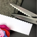 23.5cm Zig Zag Sewing Cut Dressmaking Tailor Shear Pinking Scissor Leather Craft Fabric Upholstery Tool Textile DENIM