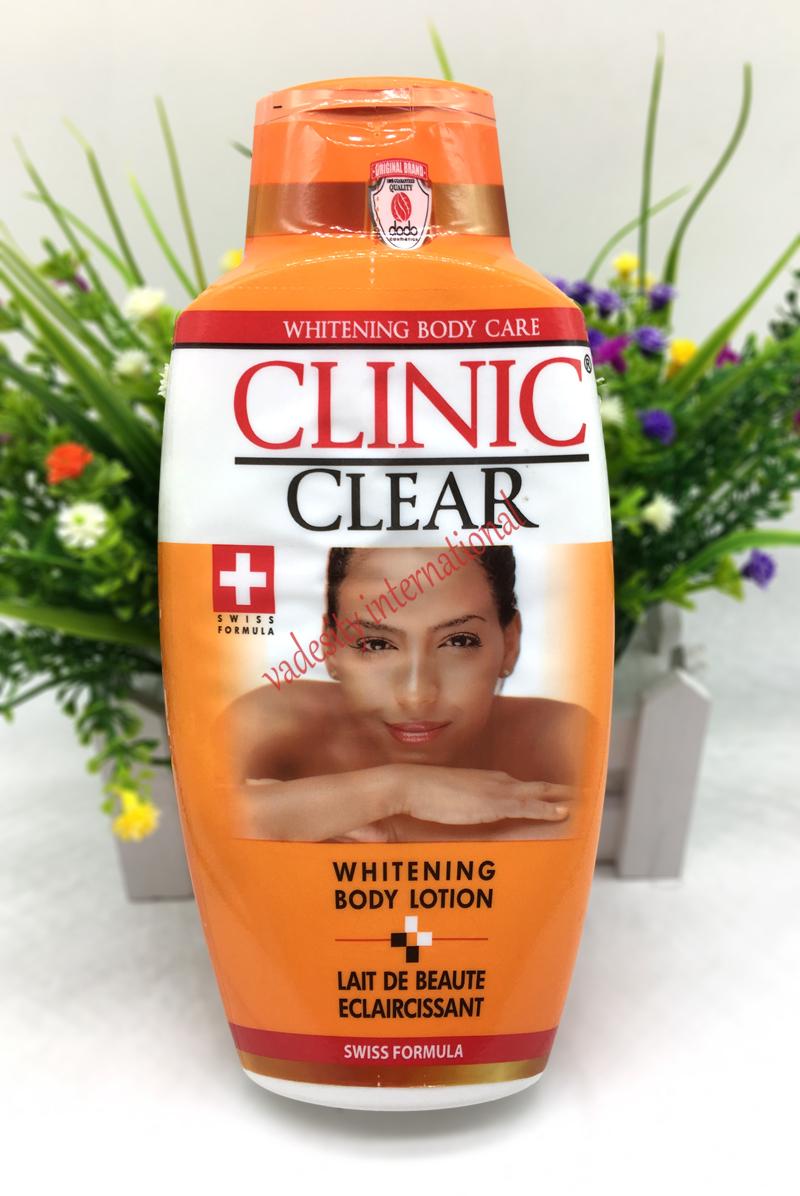 Clinic clear whitening body lotion 500ml Whitening and freckle