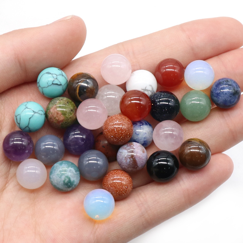 10MM Gemstone Balls Healing Crystal Energy Home Decor Decoration and Metaphysical