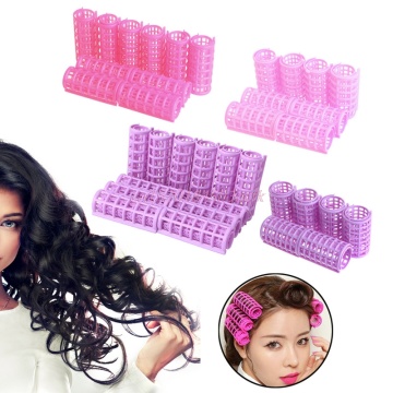 DIY Curlers Rollers Tool Hair Salon Soft Small Hairdressing Tools New 12PCS Hair Styling Tools Hair Rollers