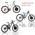 36V 350W iMortor APP Bluetooth Front Motor Wheel Ebike Kit 24" 27.5" 29" 700C V disc Brake Wireless Electric Bike Conversion Kit