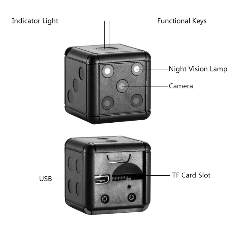 sq16 1080P HD Mini Camcorder Micro Camera Night Vision Motion Detection DVR Recorder Video Voice Recorder sq11 Small Camera cam