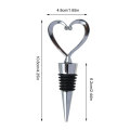 Red Wine Champagne Wine Bottle Stopper Heart Shaped Valentines Wedding Gifts Set Wine Stopper Bar Accessories Home Bars